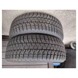 (4) Bridgestone Blizzak WS90 Winter Tires, tubeless radial