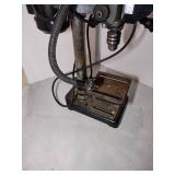 Central Machinery 5-speed Bench Drill Press. Powers up, light doesn’t turn on