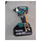 (3) Makita tools: 3-speed impact driver; Reciprocal Saw; DC18R charger