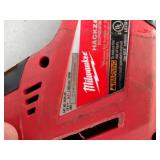 Milwaukee Hackzall Reciprocating Saw 2625-20; Tool Shop impact wrench 241-9031; saw blades