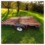 2005 4X8 Chan Folding Trailer