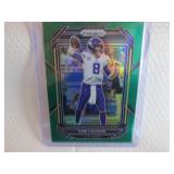 2022 Prizm Kirk Cousins Green Prizm...