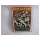 1972 Topps Bob Griese Pro Action Ca...