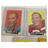 5 1964 Topps Football Cards...