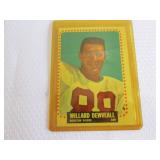 5 1964 Topps Football Cards...