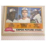 2 1981 Topps Tim Raines Rookie Card...