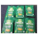 6- 30 ct Halls Immune Defense Suppl...