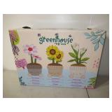 Greenhouse by Russ Potted Plant Echinacea, Sunflower & Peace Lily Plush Set