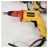 Lot Of Five Dewalt DW255 Drywall Screwdriver 120 V Tested Work