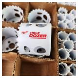 Lot Of 56 Milwaukee Hole Dozers 9 2-1/8 38 7/8 9 1 1/8 New