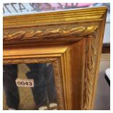 Beautiful Mirror Gold Frame 43" X 30.5" Excellent Condition