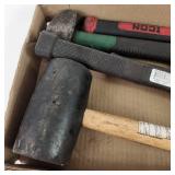 Lot Of Five Miscellaneous Hammers Great Condition