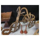 (EW5) Assorted Vintage Wood Decor...