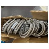 23 New Plumbshop 72" Icemaker & Humidifier Stainless Steel Plumbing Lines 1/4" Connections