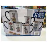 New 5 Pack of Awesome Coffee Mugs / Cups