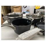 Calphalon Premier Space-Saving Hard-Anodized Nonstick Cookware, 12-Piece Pots and Pans Set (retail price $569.99 Model: 2172321)