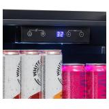 NewAir 90 Can Built In / Free Standing Outdoor Beverage Refrigerator Stainless Steel Fridge with Auto-Closing Model # NOF090SS00 - Retail $821.28