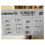 Calphalon Premier 12-piece Stainless Steel Cookware Set