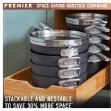 Calphalon Premier Space-Saving Hard-Anodized Nonstick Cookware, 12-Piece Pots and Pans Set (retail price $569.99 Model: 2172321)