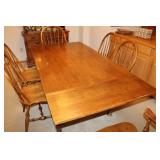 Ethan Allen Maple Dining Set