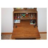 Walnut Secretary Cabinet