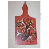 Rosemaling Art Pieces