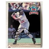 Kirby Puckett Signed 4x6" Card with JSA COA and Ticket Stub from 1997 Kirby Puckett Weekend - Minnesota Twins Baseball