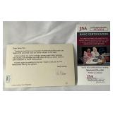 Pat Mahomes Signed 3x5" Post Card with JSA COA - Minnesota Twins Baseball