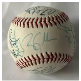 2005 Minnesota Twins Team Signed Baseball - Joe Mauer, Johan Santana, Torii Hunter, Jacque Jones, Cuddyer, Gardenhire, and Many More