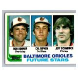 Cal Ripken Jr. RC 1982 Topps #21 Orioles Future Stars Rookie Vintage Baseball Card