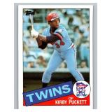 Kirby Puckett RC 1985 Topps #536 Rookie Vintage Minnesota Twins Baseball Card