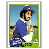 Harold Baines RC 1981 Topps #347 Rookie Vintage Baseball Card