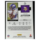 Justin Jefferson RC 2020 Chronicles Score #449 Rookie Minnesota Vikings Football Card