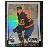 Connor McDavid Refractor 2021 O-Pee-Chee Platinum Rainbow #R-1 Hockey Card