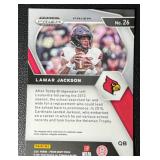 LaMar Jackson Cracked Ice Prizm 2021 Draft Picks #25 Football Card