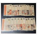 1962 Topps 20 Card Vintage Baseball Lot