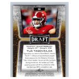 Tua Tagovaiola RC 2020 Leaf Draft #02 Rookie Football Card