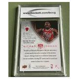 Michael Jordan Graded 10 Gem Mint 2009-10 Upper Deck MJ Legacy Collection Gold #23 Basketball Card