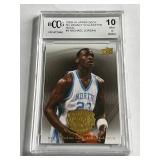 Michael Jordan Graded 10 Gem Mint 2009-10 Upper Deck MJ Legacy Gold #3 Basketball Card