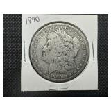 1890 Morgan Silver Dollar