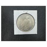 1924 P Peace Dollar Marked MS 63 when purchased