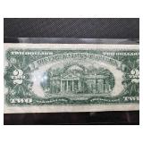 1963 Red Seal Two Dollar Bill