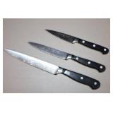 3-Piece Set Wusthof Classic Knives Salinger Germany