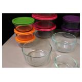 Pyrex Covered Glass Food Storage Containers