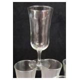 Vintage Cordial Liquor Liqueur Barware Stemware Glasses Set of 8…