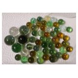 Vintage Marble Collection…5 Shooters 48 Marbles