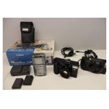 Cannon Cameras…Canon PowerShot S40vDigital Camera W/Batteries and Charger, Canon Snappys, Canon AF35ML