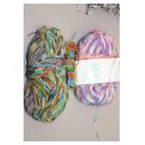 Wool Sock Scarf Yarn By OnLine, Opal w/Poly Nylon Cotton Etc