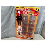 New 9 Pack of Ruby Chair Sliders