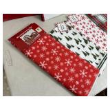 New Holiday Themed Gift Bags, Kitchen Towels, Dish Mat